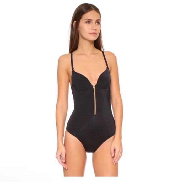 Agent Provocateur Other - New! L’Agent by Agent Provocateur Black Corset Zip One-Piece Swimsuit